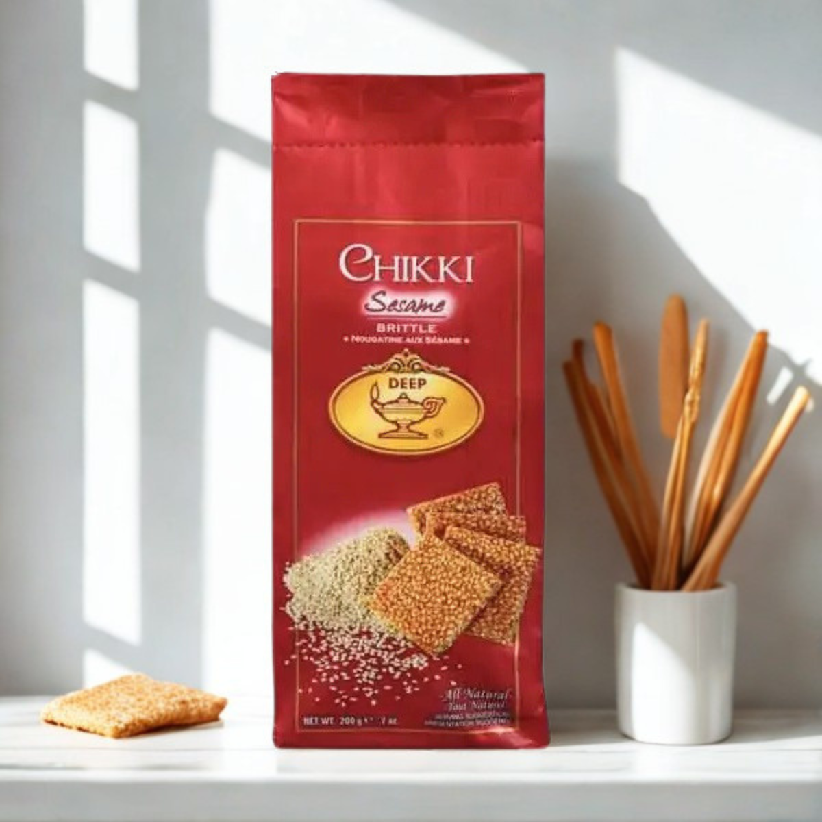 Deep Sesame Chikki 3.5 Oz.
