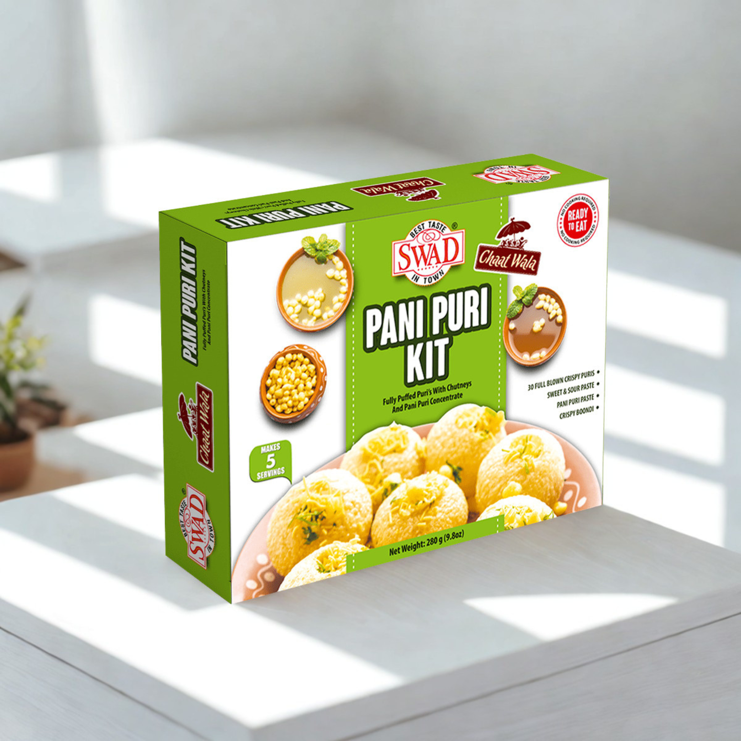 Swad Pani Puri Kit 280 Gm.