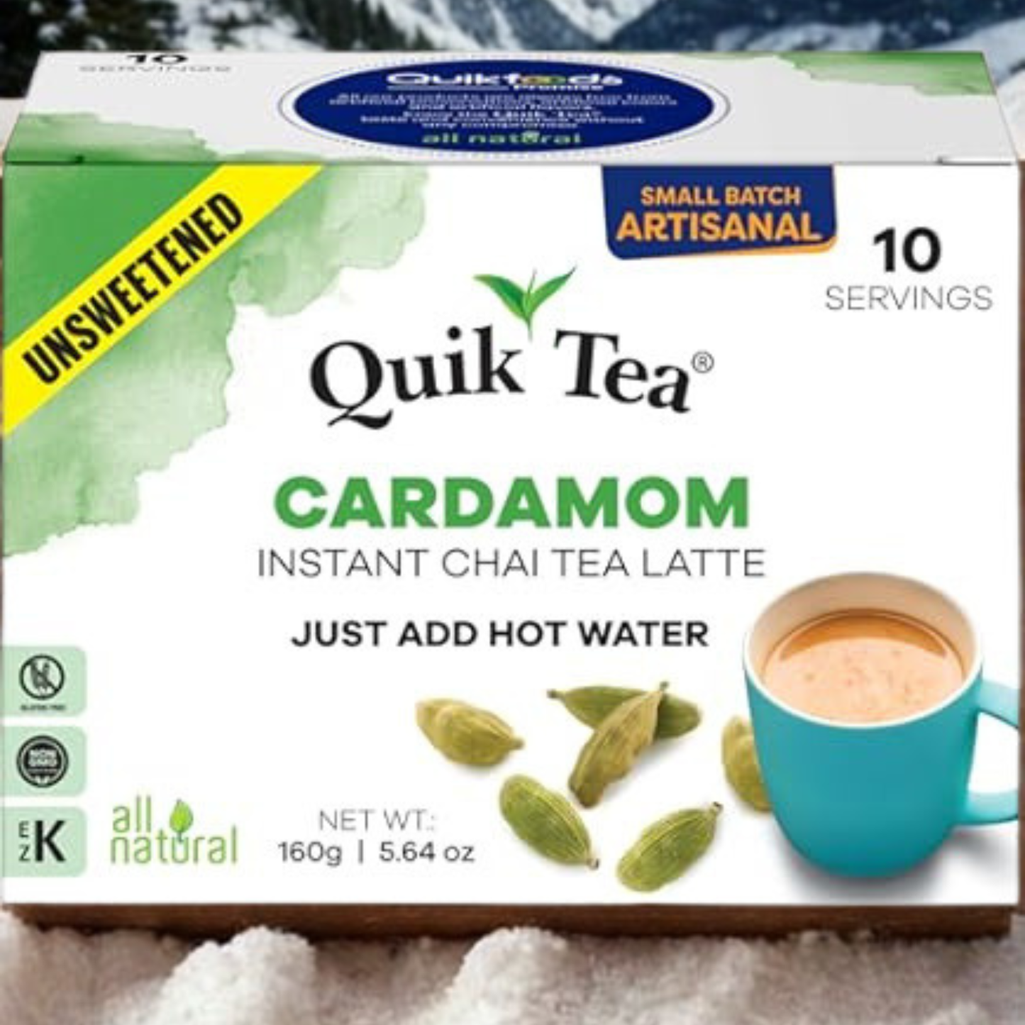Quick Cardamom Tea (20 Pouches ) 17 oz.