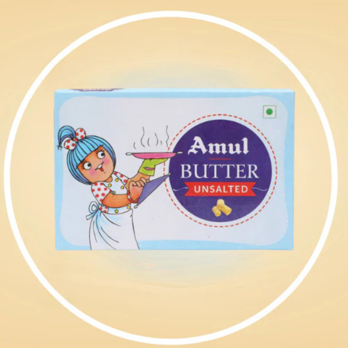 Amul Unsalted Butter 100 gm.