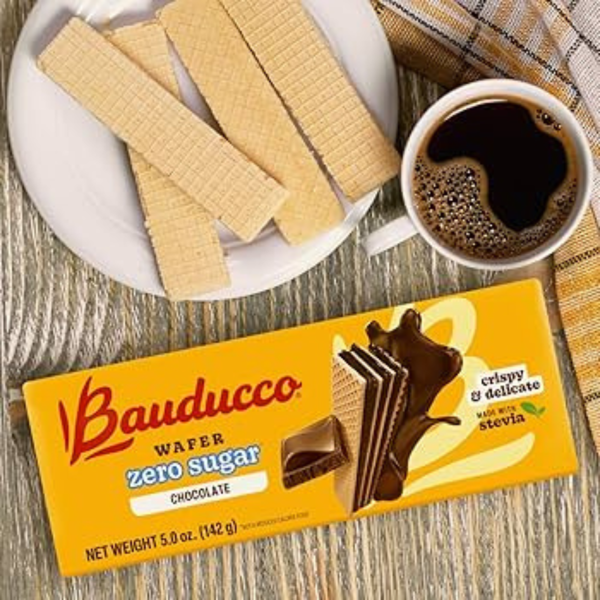 Bauducco Choco Wafer (Sugar Free) 4 Oz,