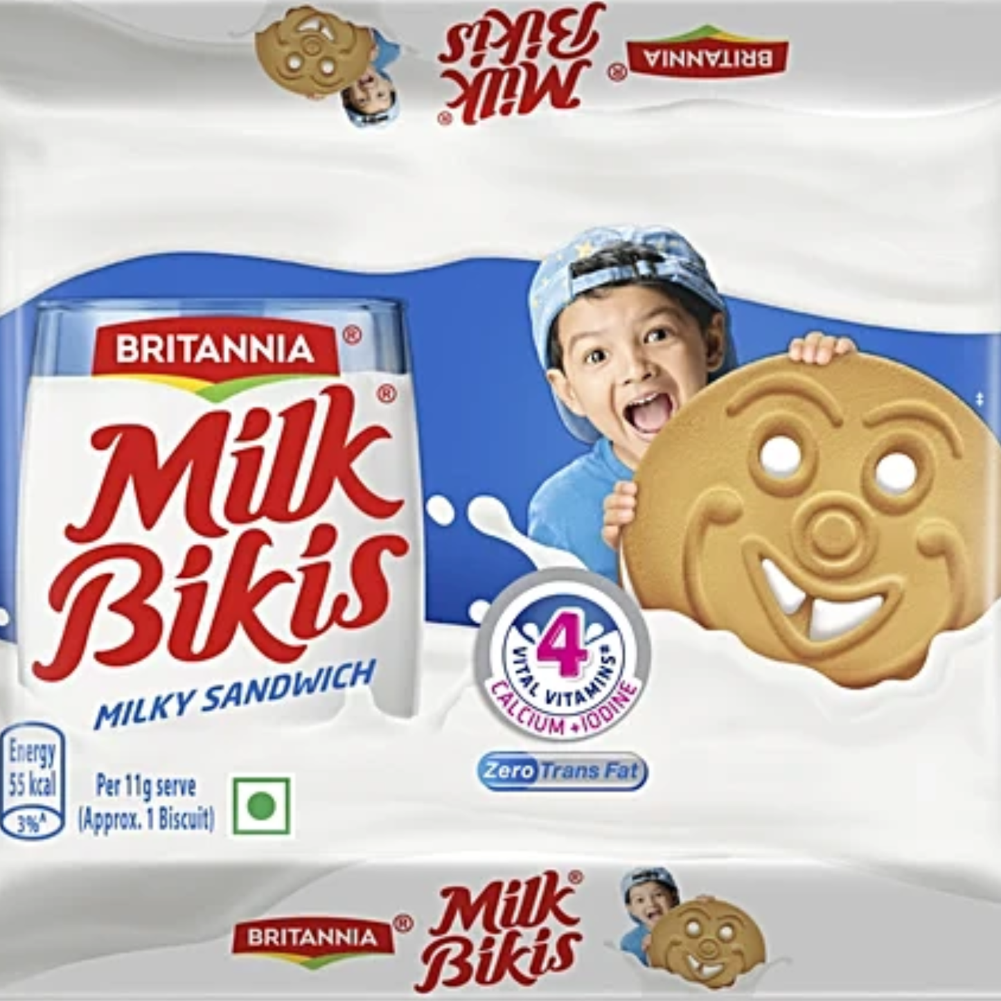 Britannia Milk Bikis 3.17 Oz.