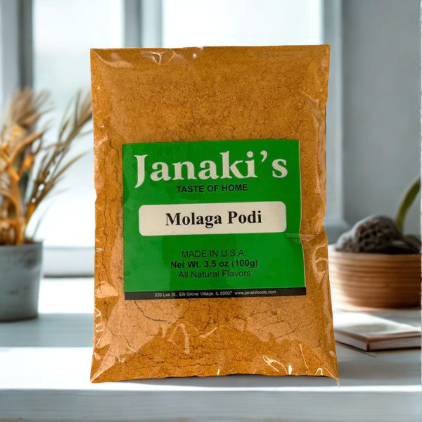 Janaki's Molaga Podi 3.5 Oz.
