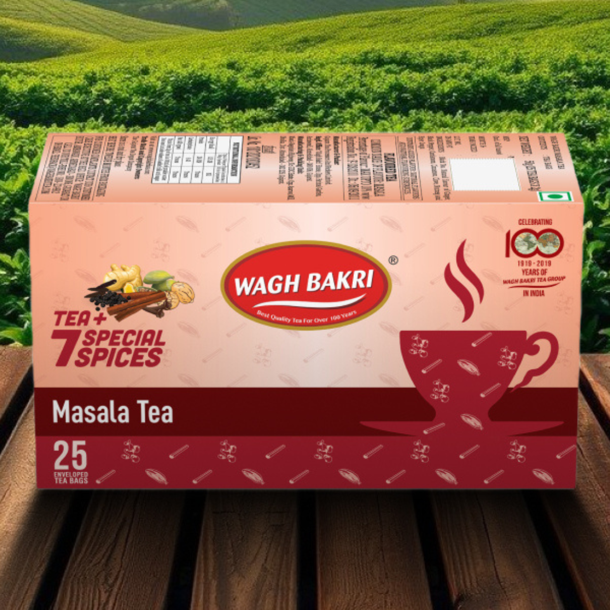 Wagh Bakri Masala Chai 25 Bags