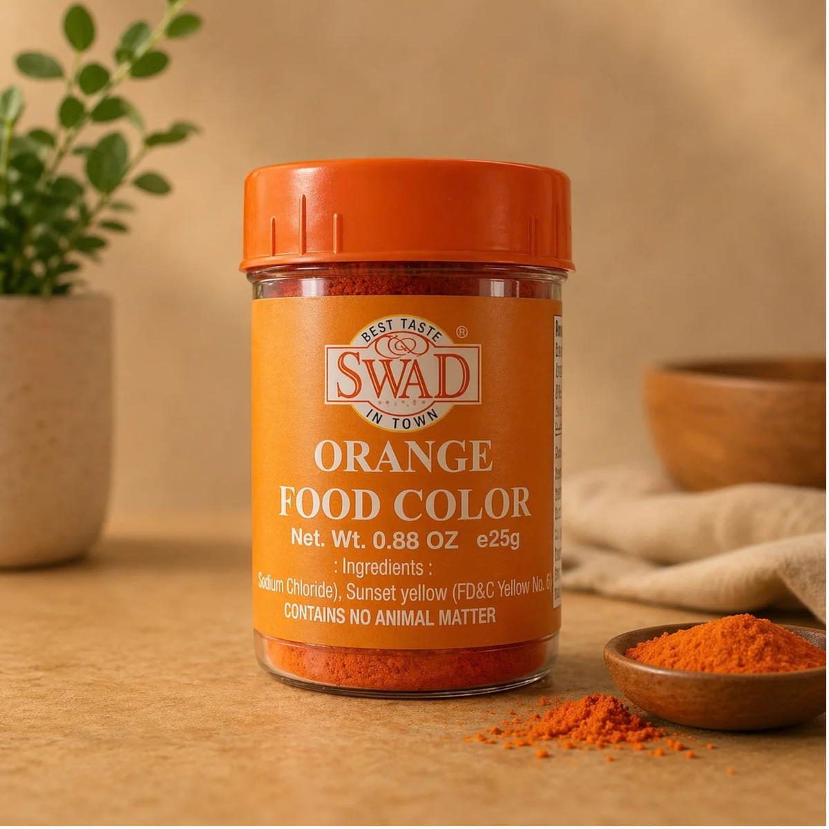 Swad Orange Food Color 0.88 Oz