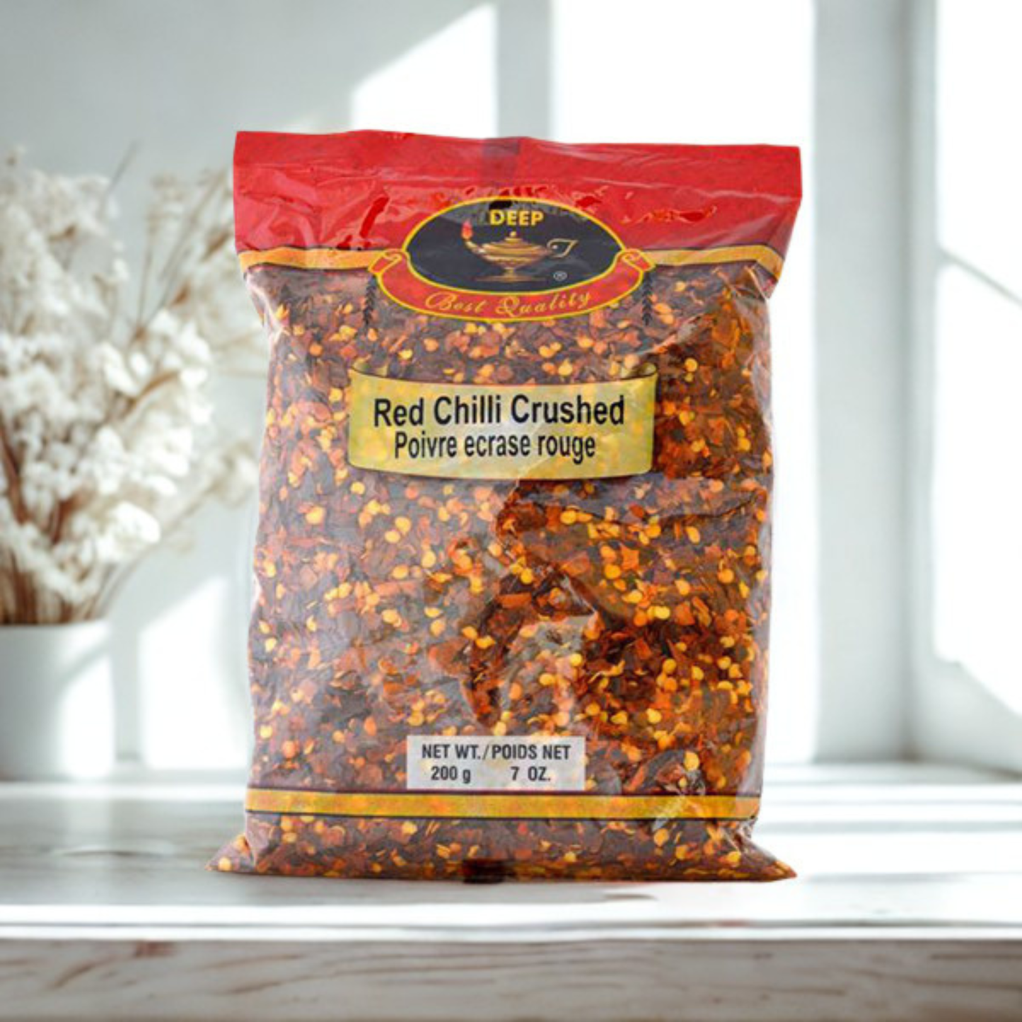 Deep Red Chili Crushed 12.3 Oz