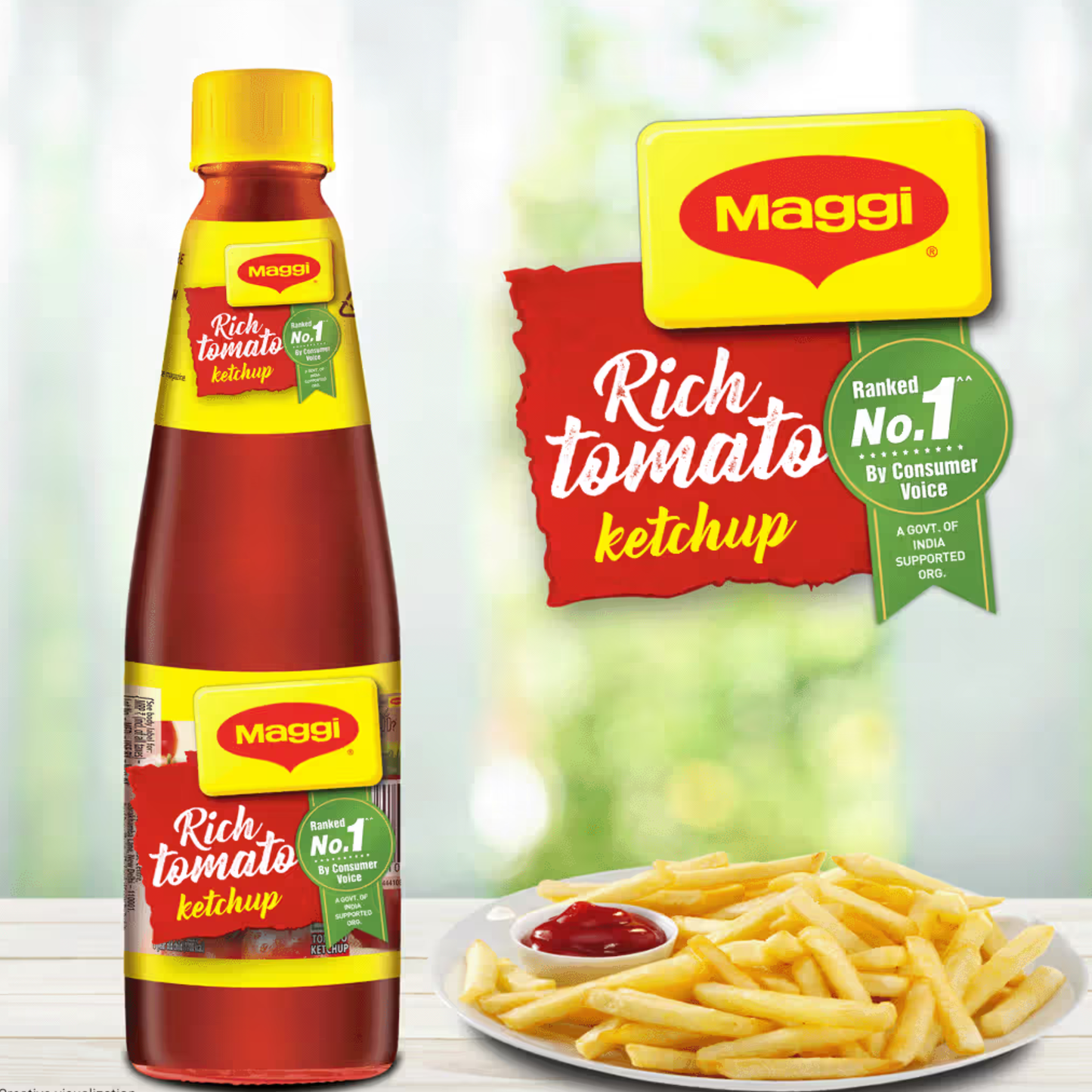 Maggi Tomato Ketchup 17.6 Oz.