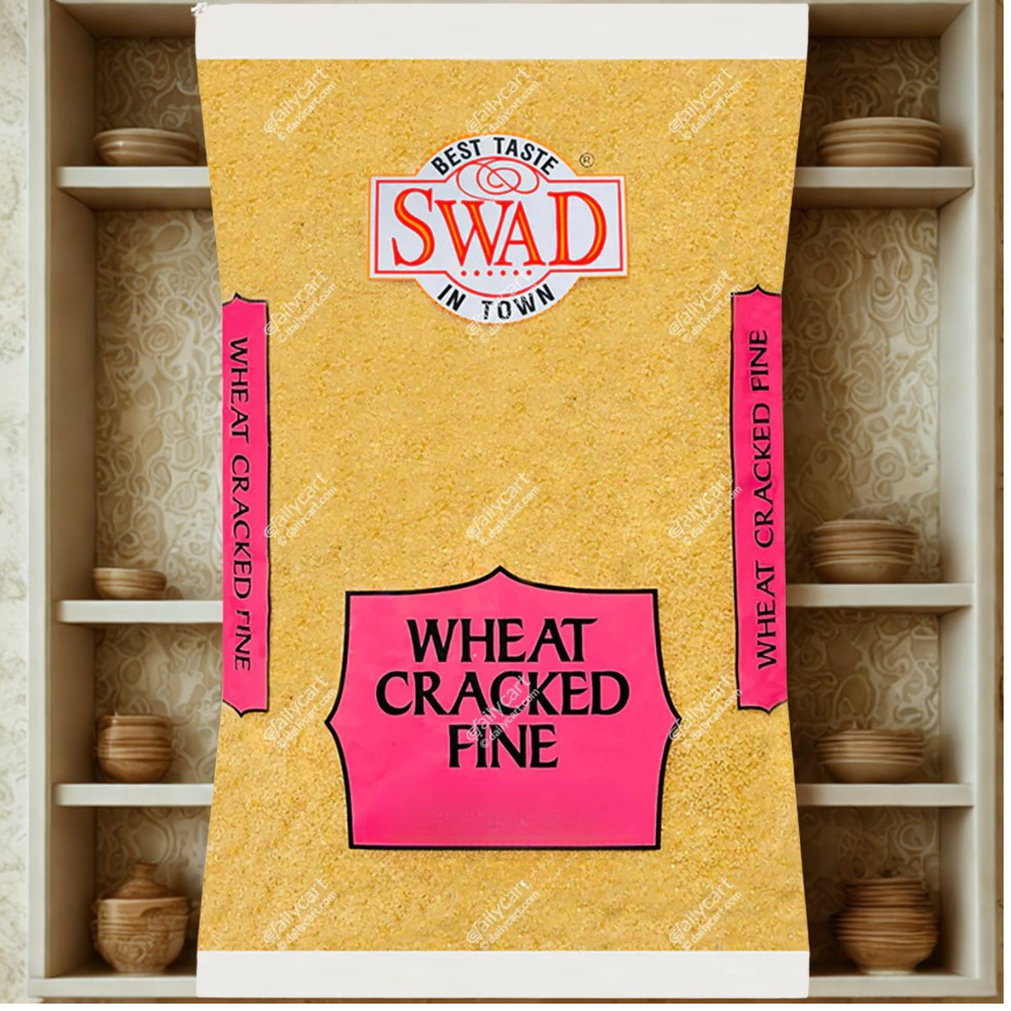 Swad Fada Cracked Wheat Fine 4 Lb.