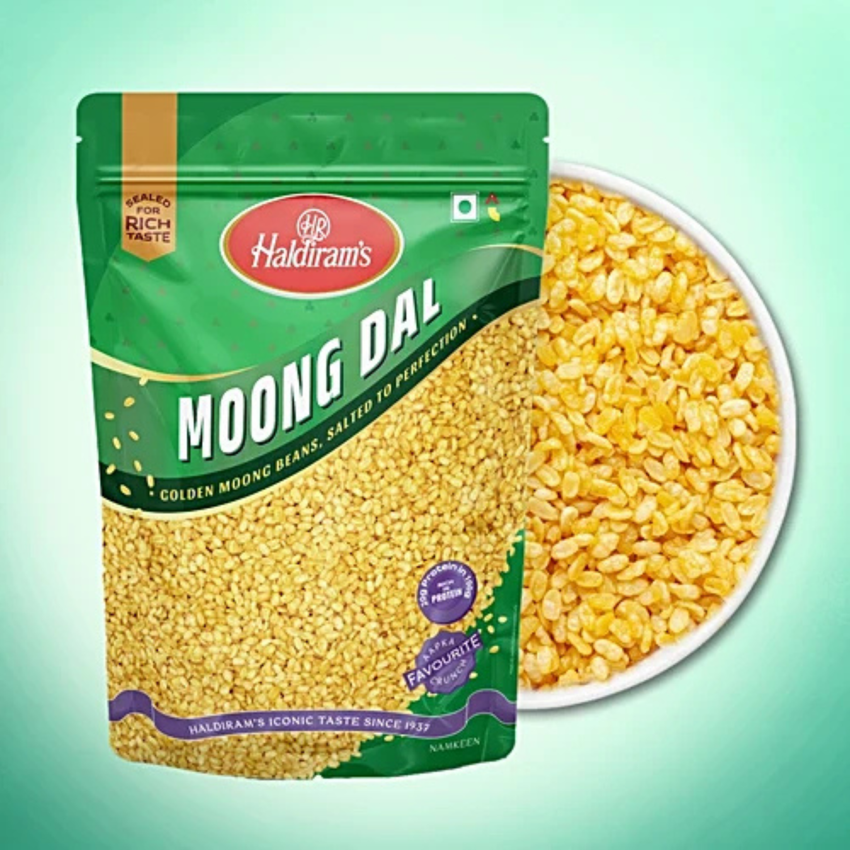 Haldiram Moong Dal (Plain) 400 Gm.