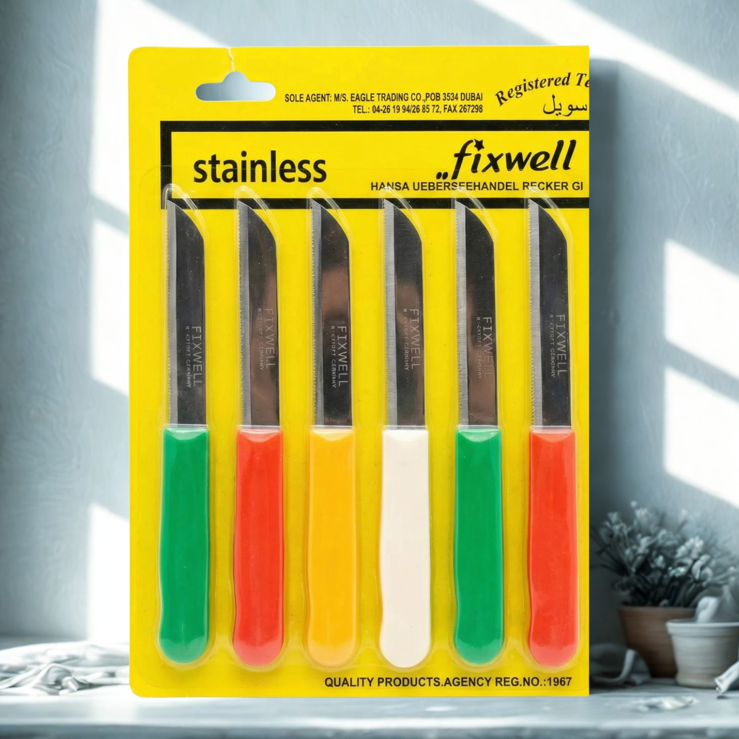 Fixwell Knives (Stainless Steel)