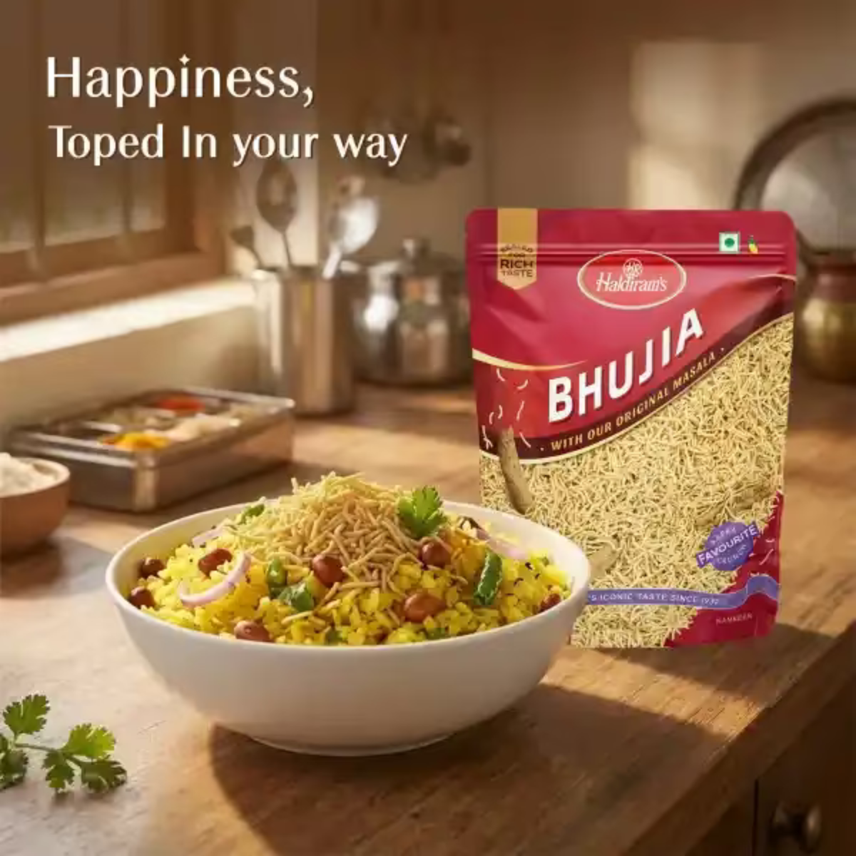 Haldiram Masala Spicy Bhujia 1 Kg.
