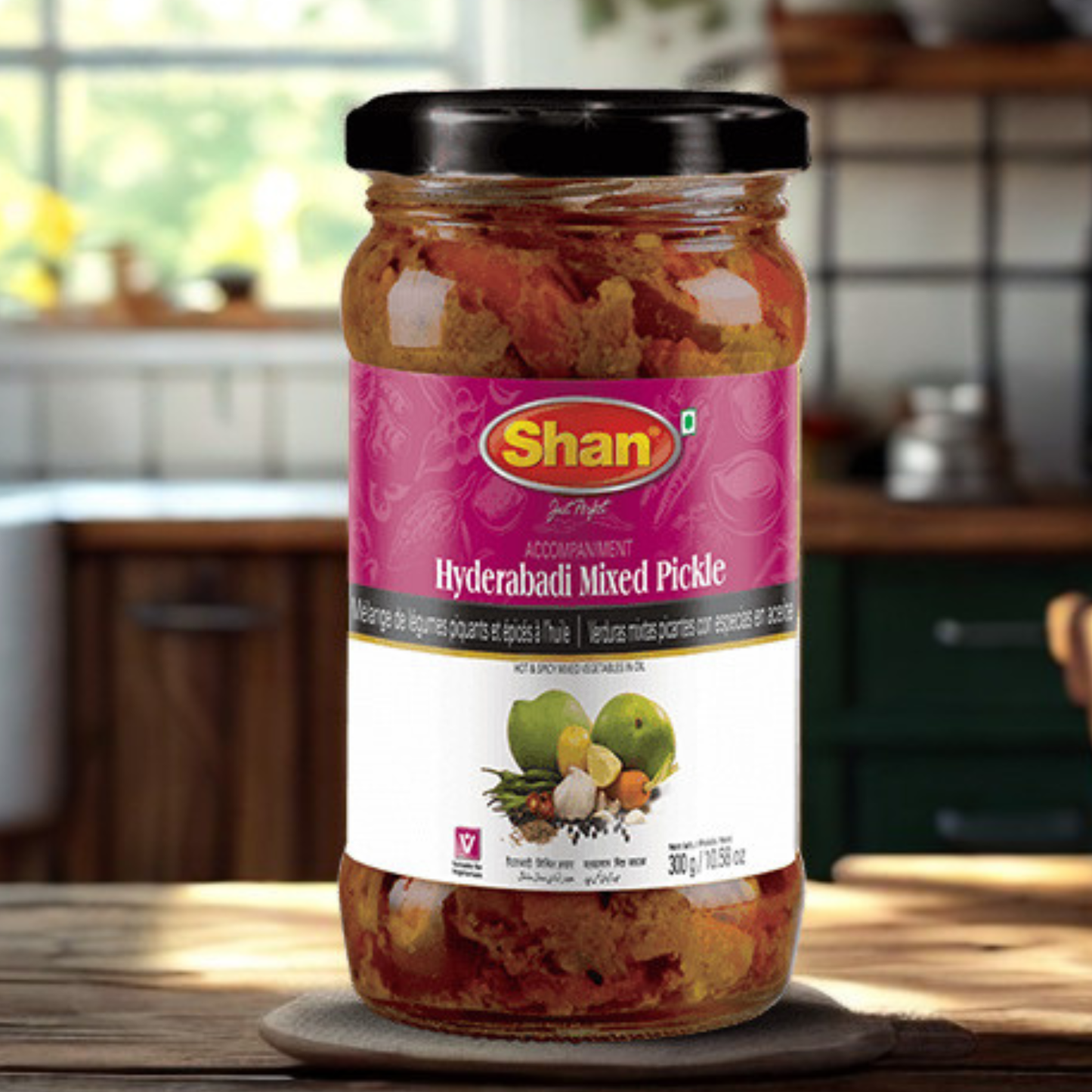 Shan Hydrabadi Mixed Pickle 300 Gm.