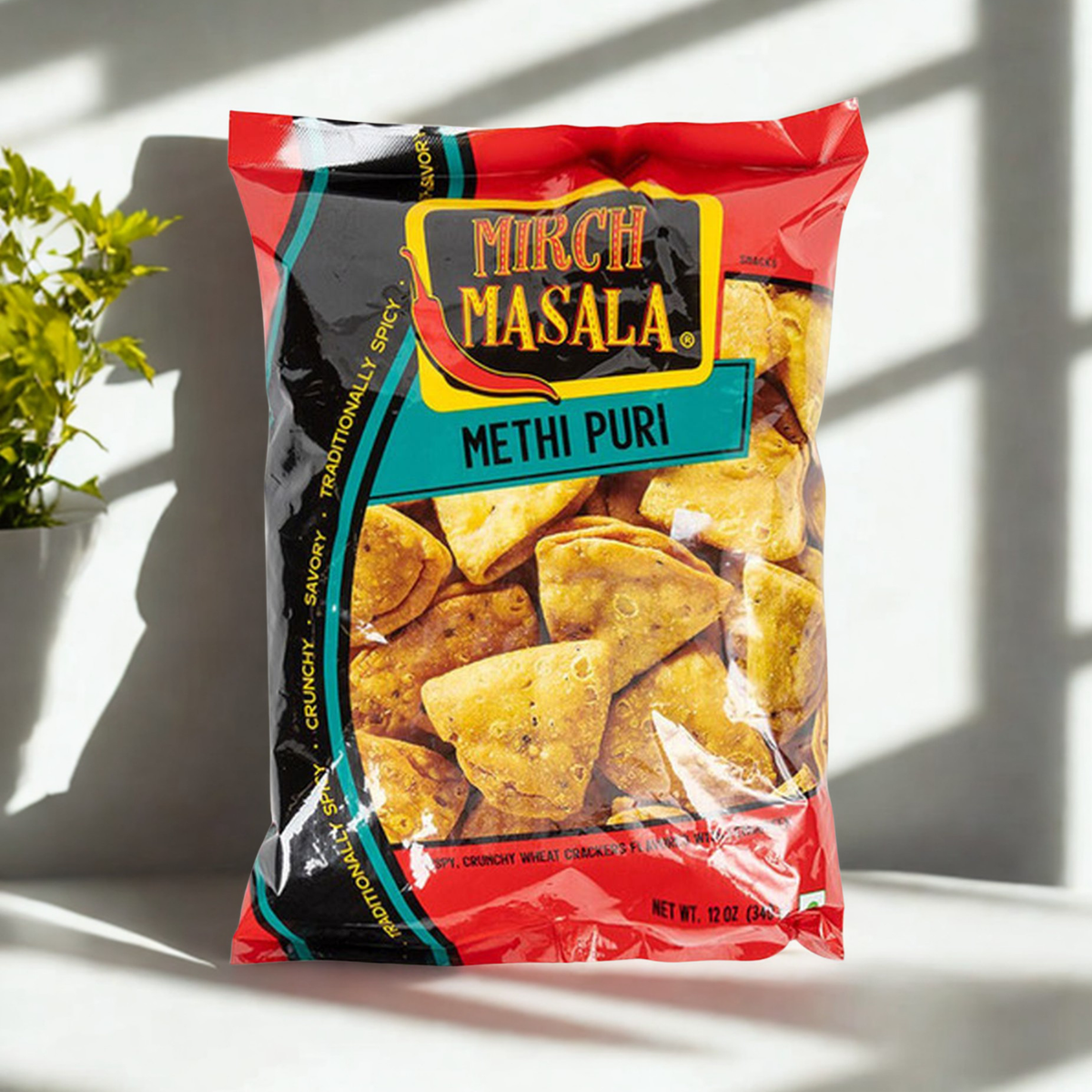 Mirch Masala Methi Puri 12 Oz.