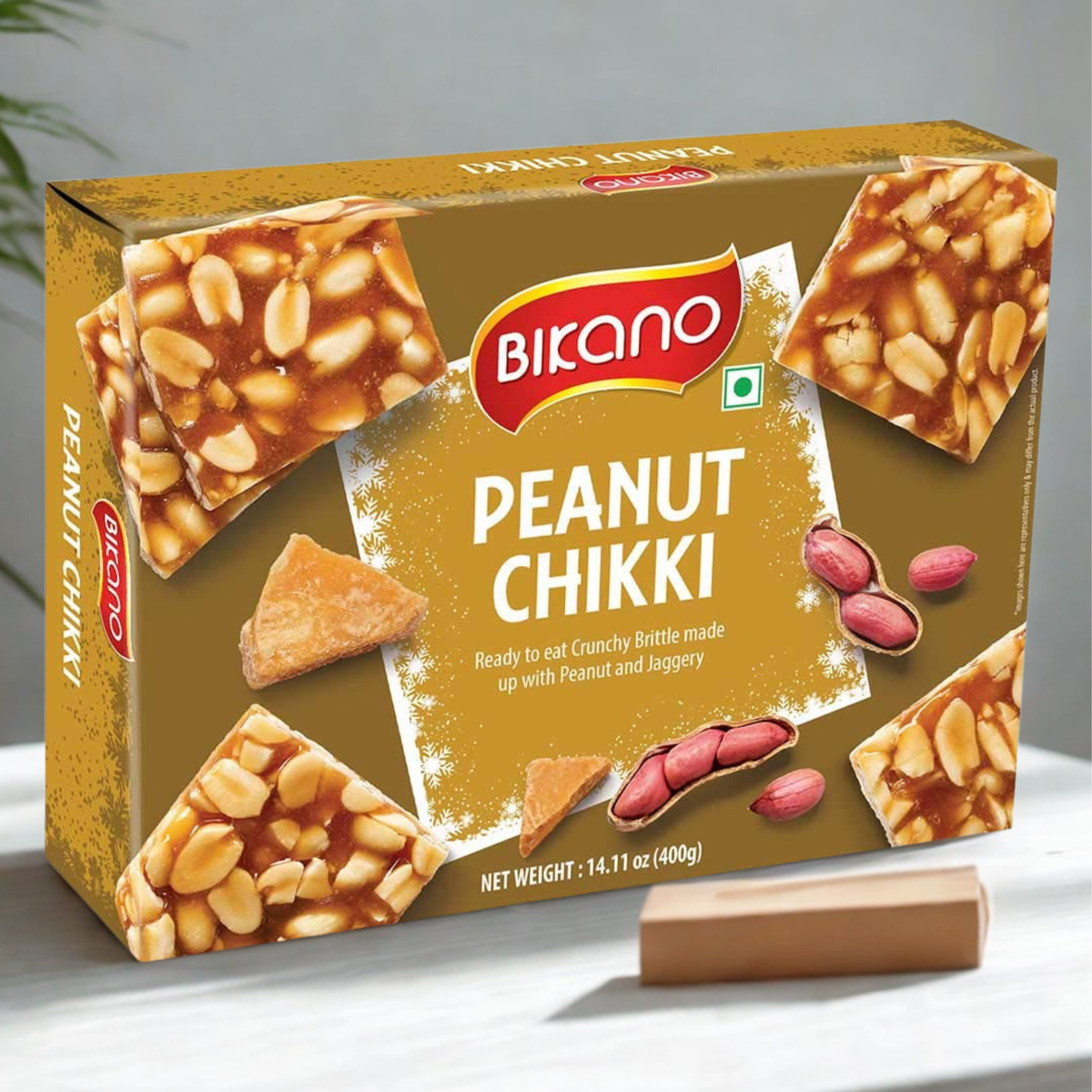 Bikano Peanut Chikki 400 Gm.