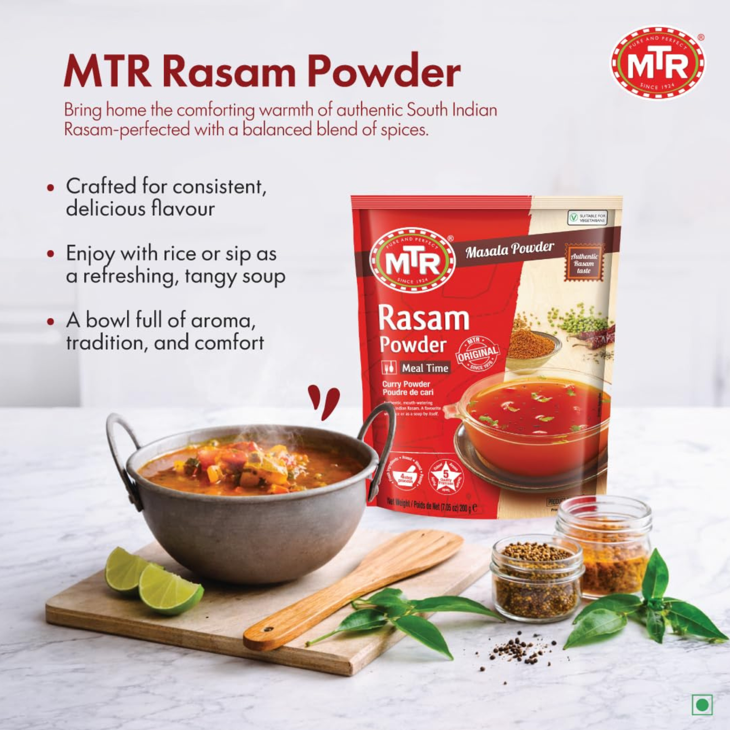 MTR Rasam Powder 7.05 Oz.