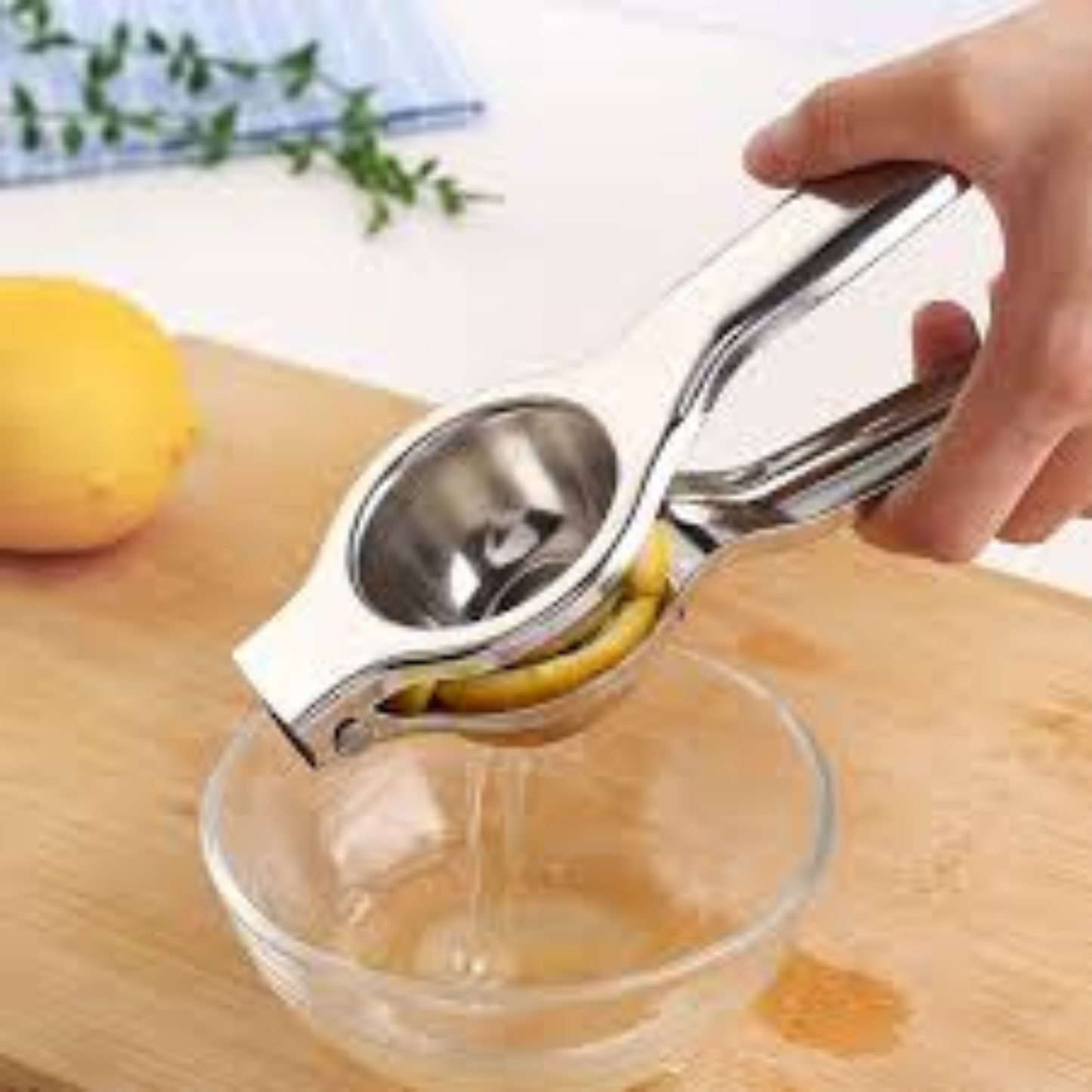 Anjali Lemon Squeezer (Stainless Steel)