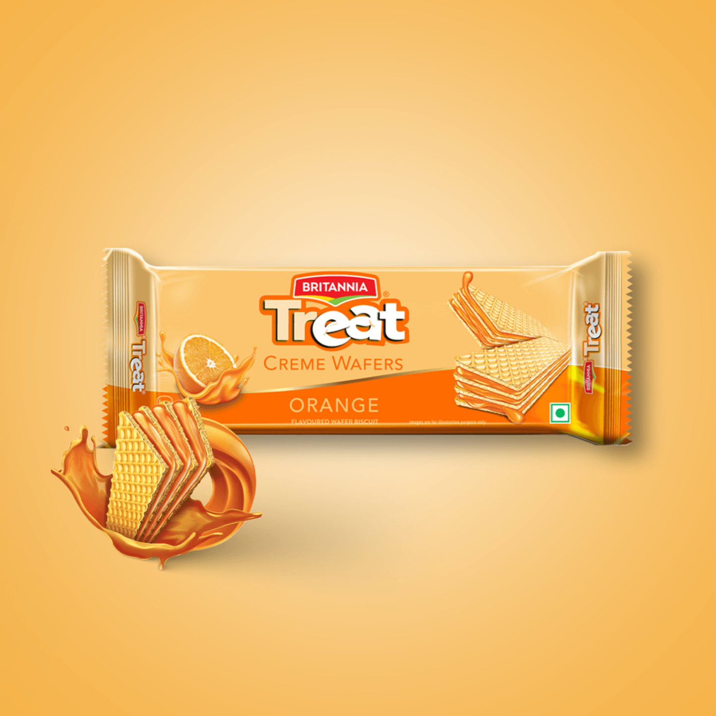 Britannia Orange Wafers 5.3 Oz.