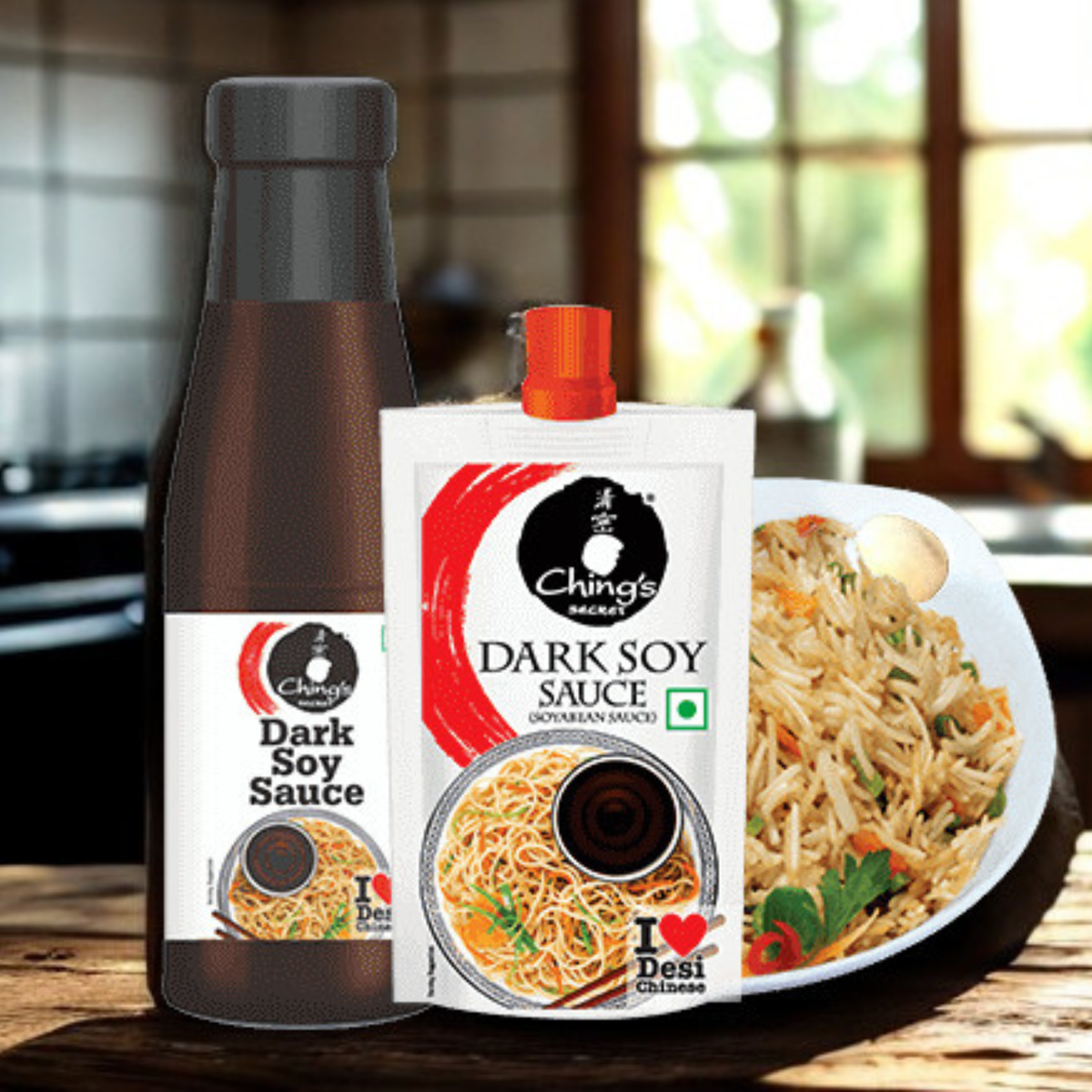 Ching's Dark Soy Sauce 170 ml.