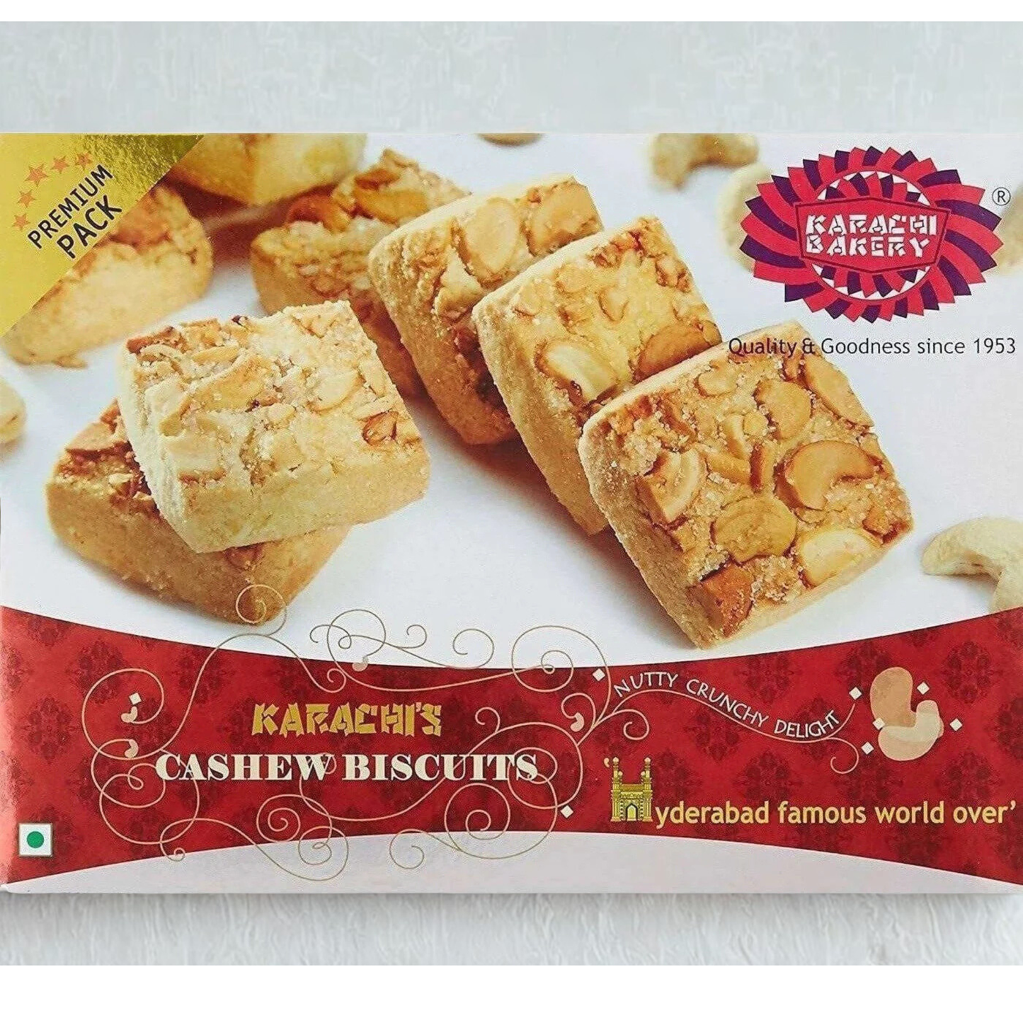 Karachi Cashew Biscuit 400 Gm.