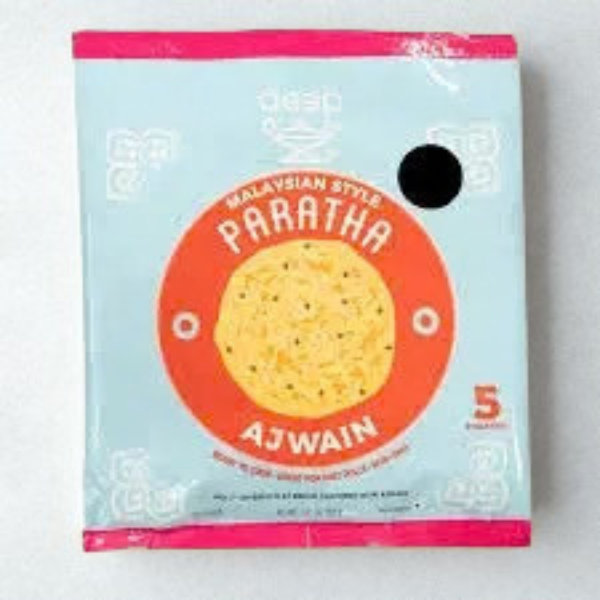 Deep Malaysian Style Ajwain Paratha 5 Pc.