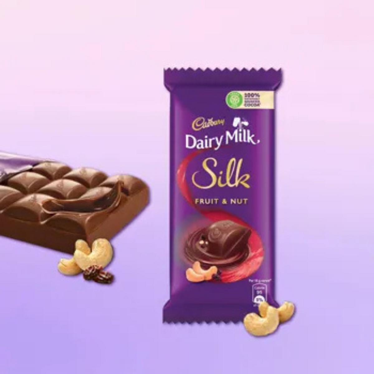 Cadbury Dairy Milk Fruit & Nut 49 Gm.