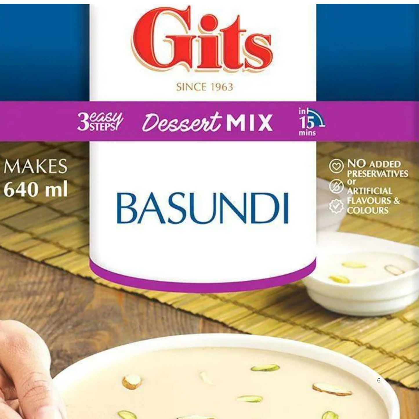 Gits Basundi Mix 4.2 Oz.