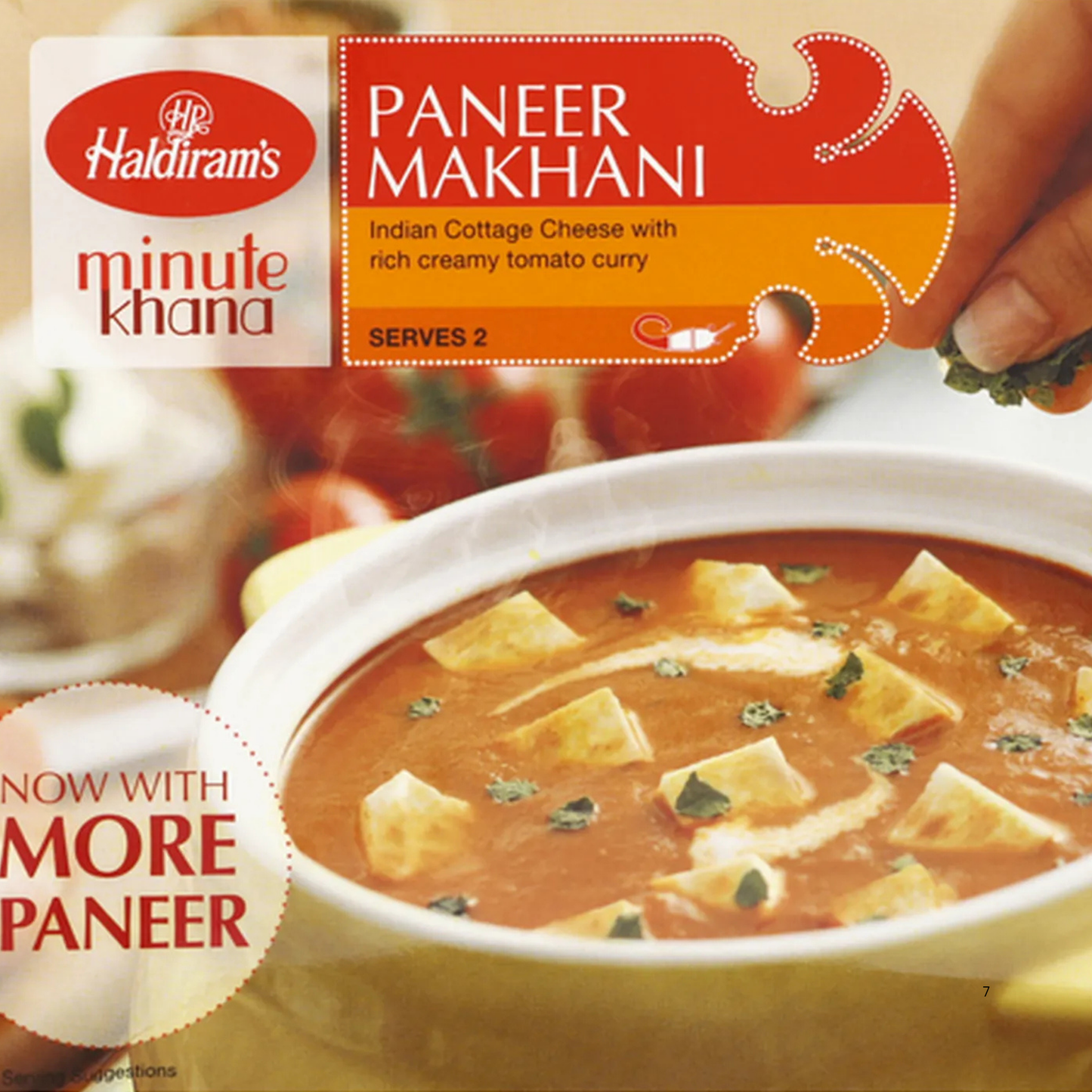 Haldiram's Frozen Paneer Makhni 283 Gm.