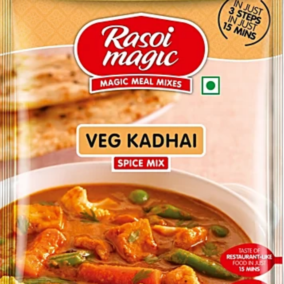 Rasoi Magic Jain Veg Kadai Masala 1.06 Oz.