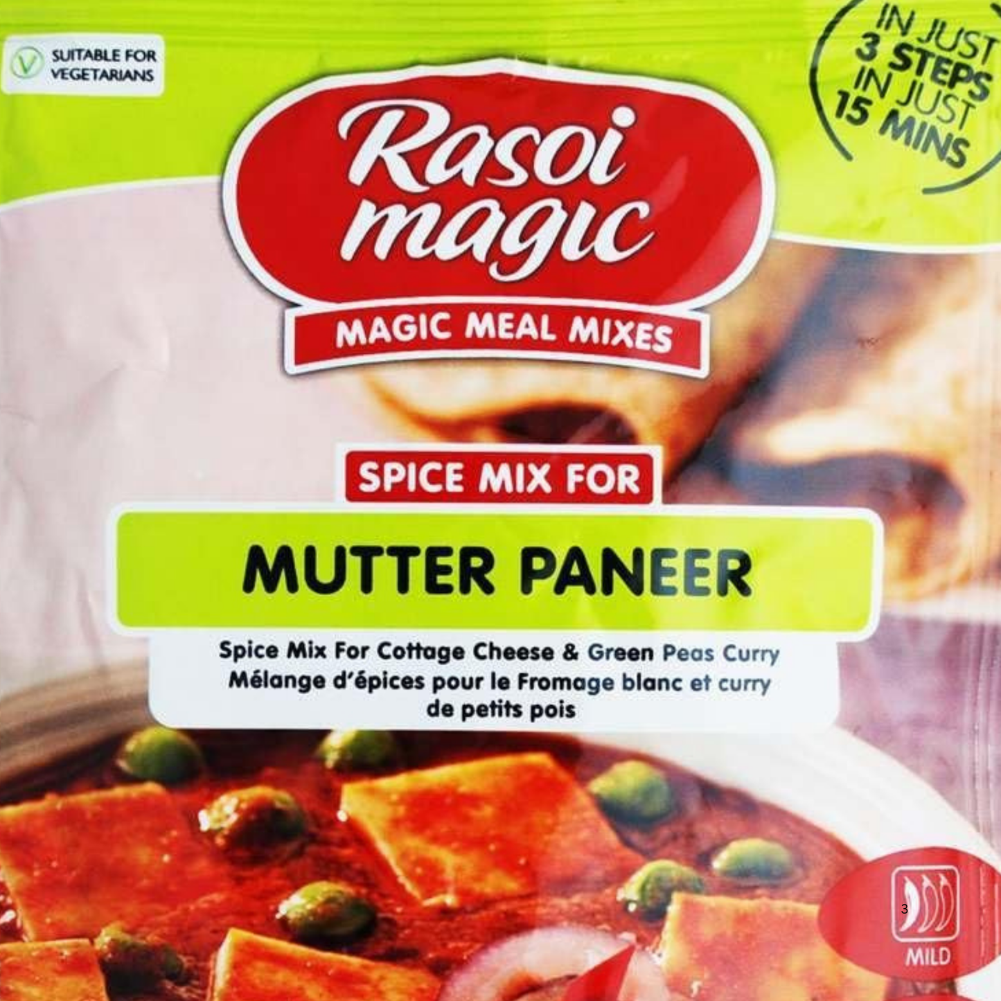 Rasoi Magic Mutter Paneer Masala 45 Gm.
