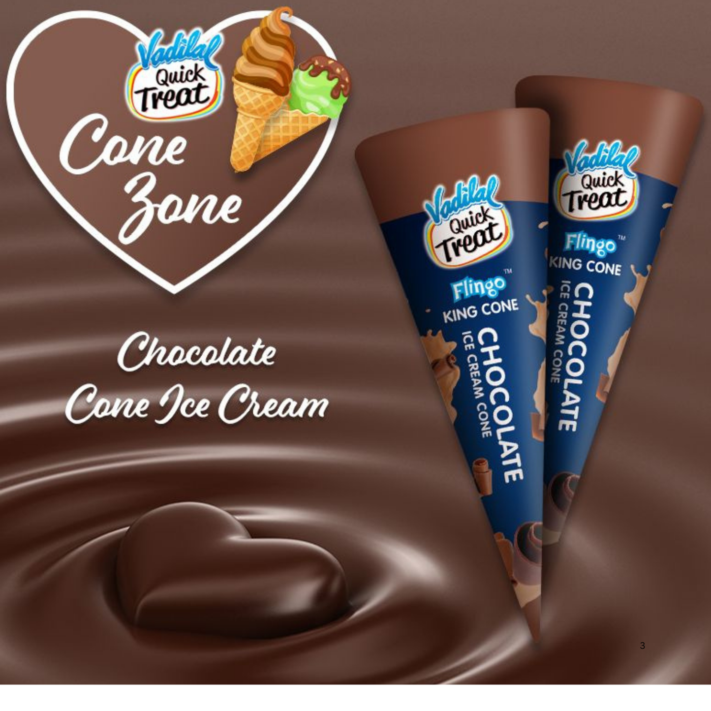 Vadilal Chocolate Cone