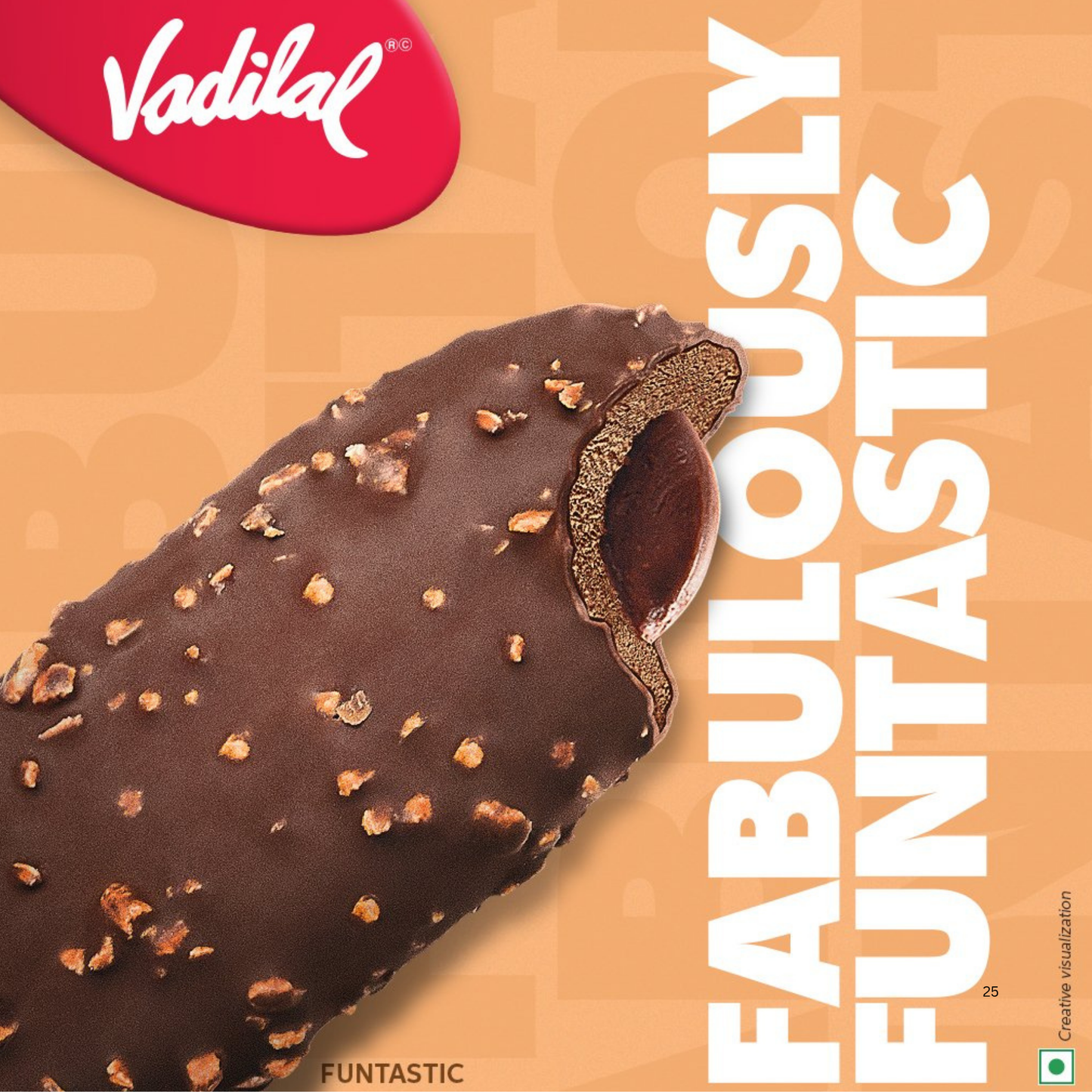 Vadilal Funtastic Ice Cream 75 gm.