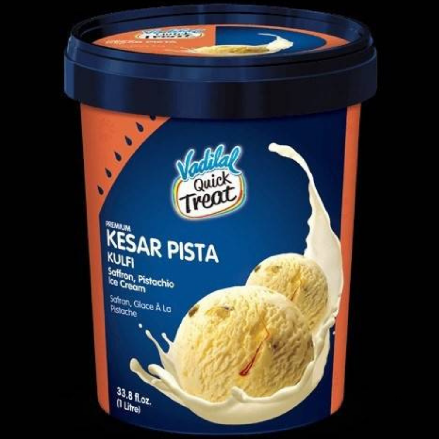 Vadilal Kesar Pista Kulfi 1 Liter