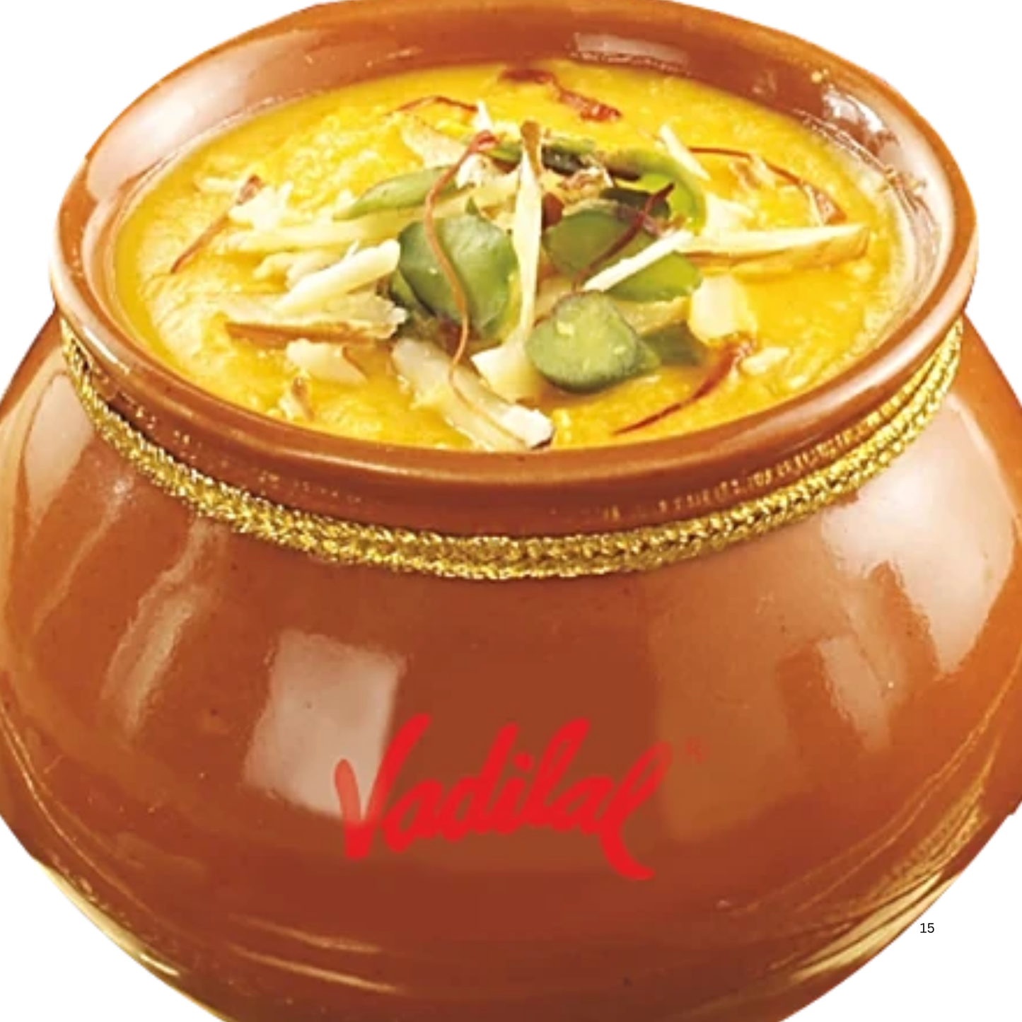 Vadilal Kesar Pista Malai Matka Ice Cream