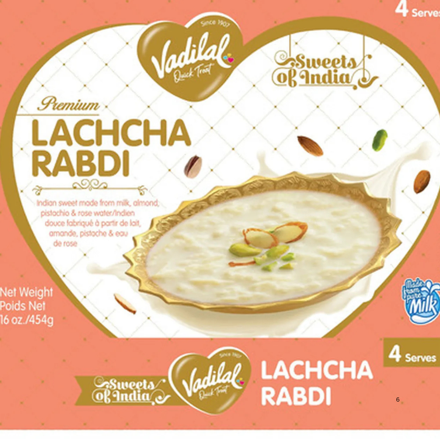 Vadilal Lachcha Rabdi 454 Gm.