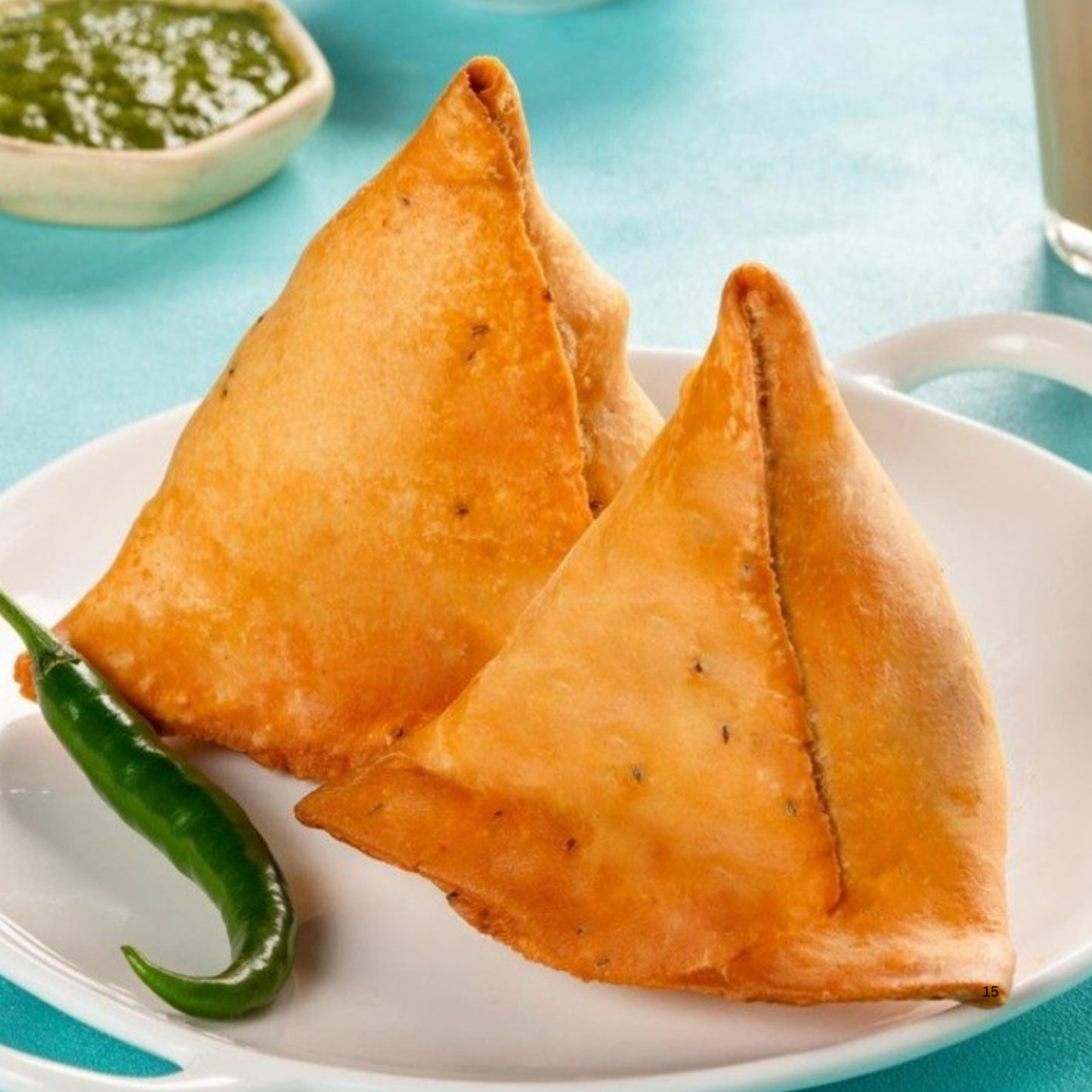 Vadilal Punjabi Jumbo Samosa 6 Pc.
