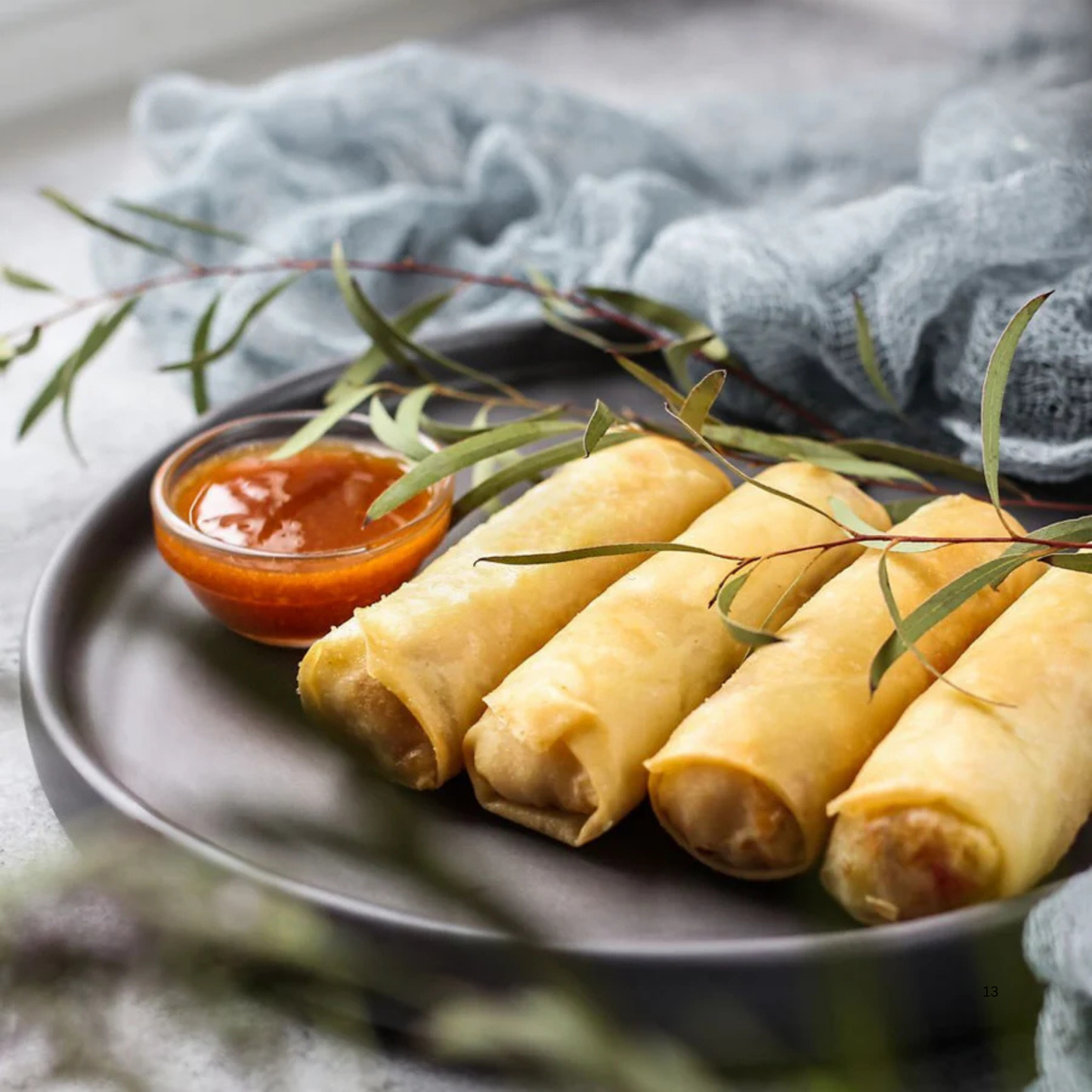 Vadilal Veg Spring Roll 340 Gm.