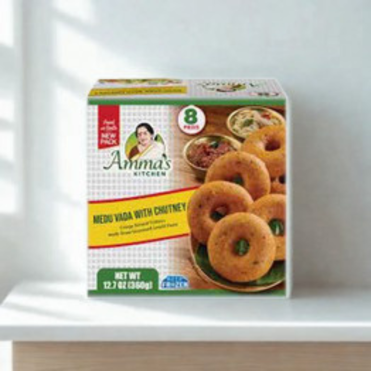 Amma's Kitchen Dal Vada With Chutney 320 Gm.