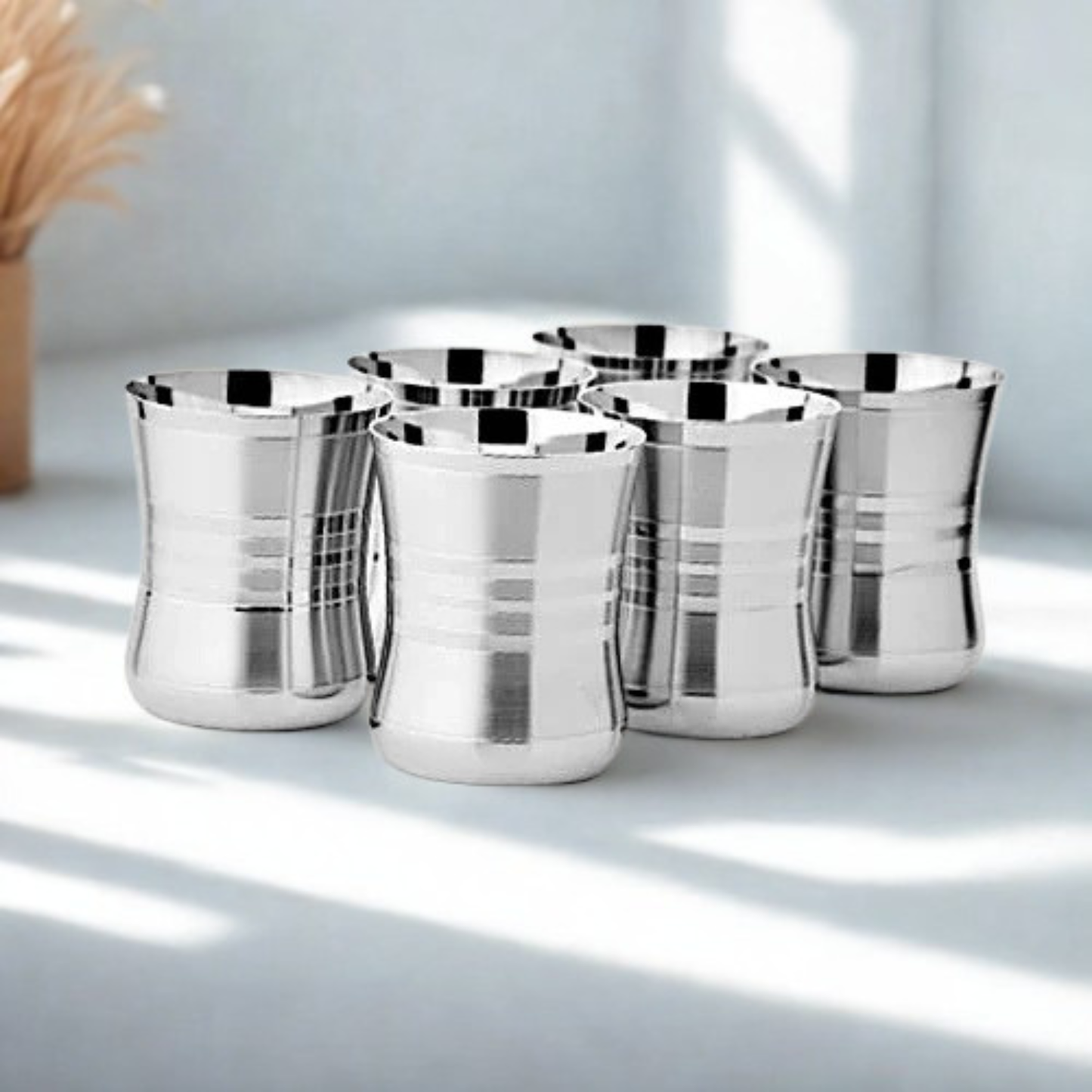 Fancy Steel Glass