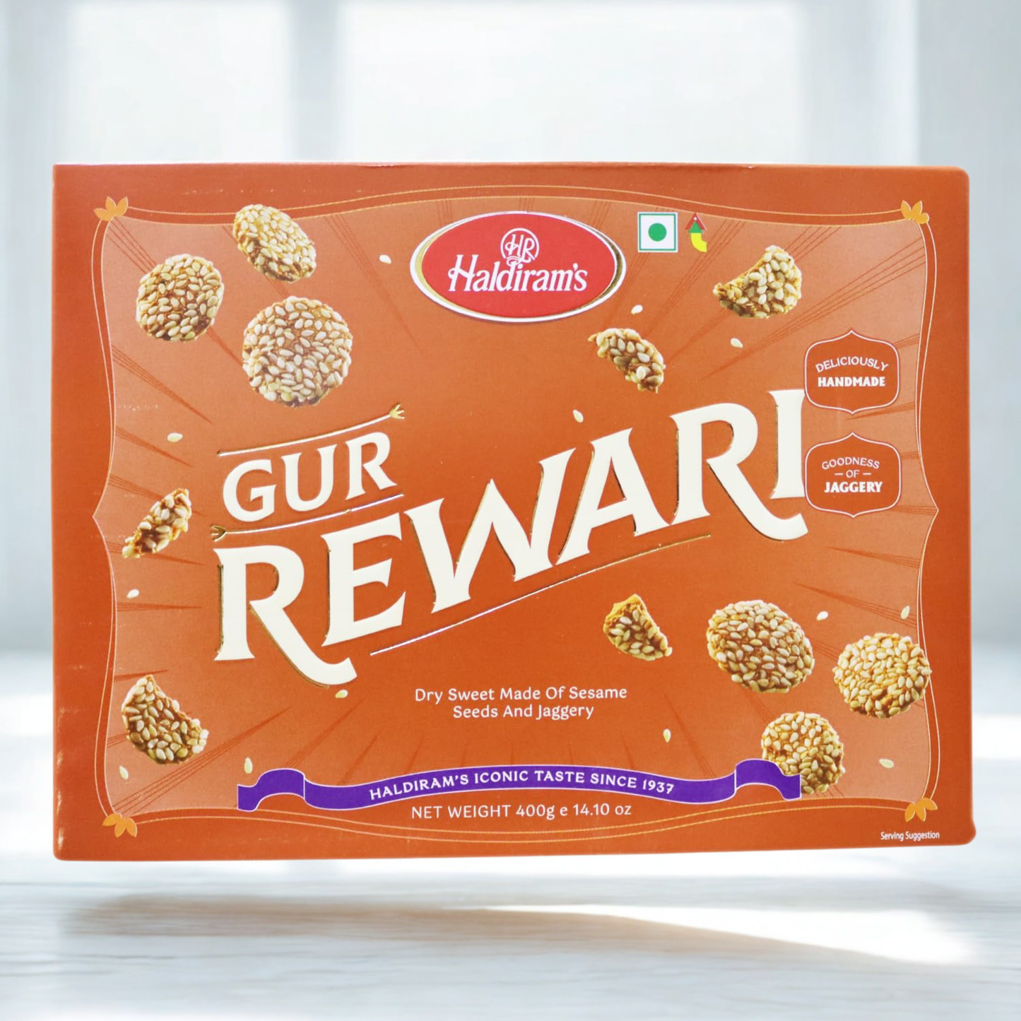 Haldiram Gur Rewari 400 Gm.