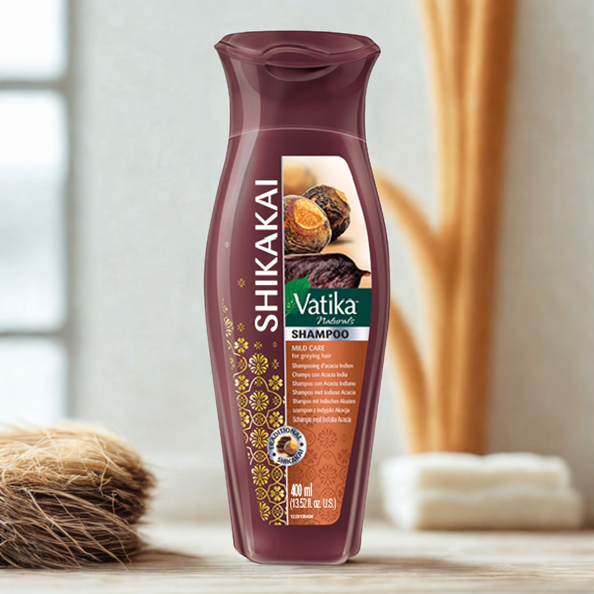Vatika Shikakai Shampoo 400 Ml.