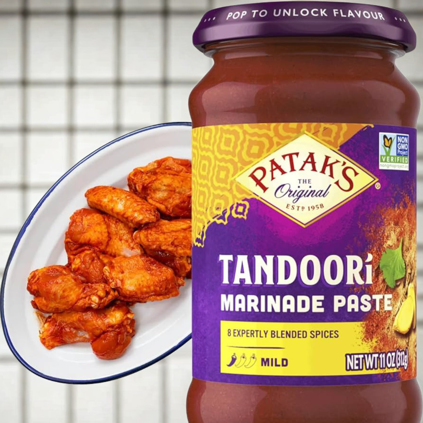 Patak's Tandoori Marinade 10 Oz.