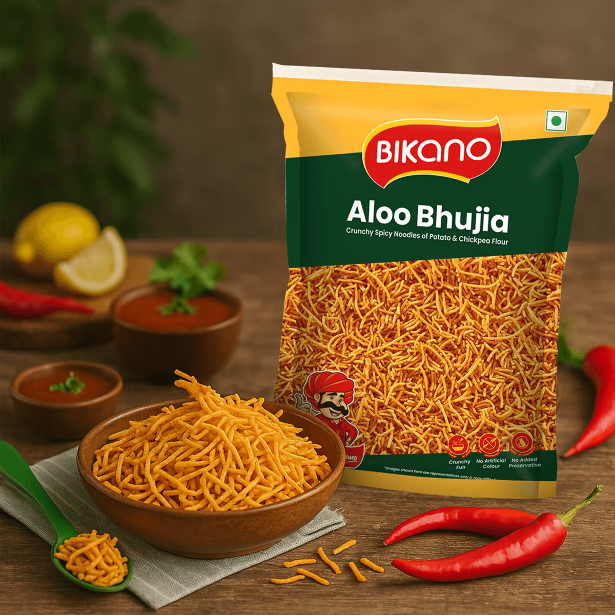 Bikano Aloo Bhujia 150 Gm.