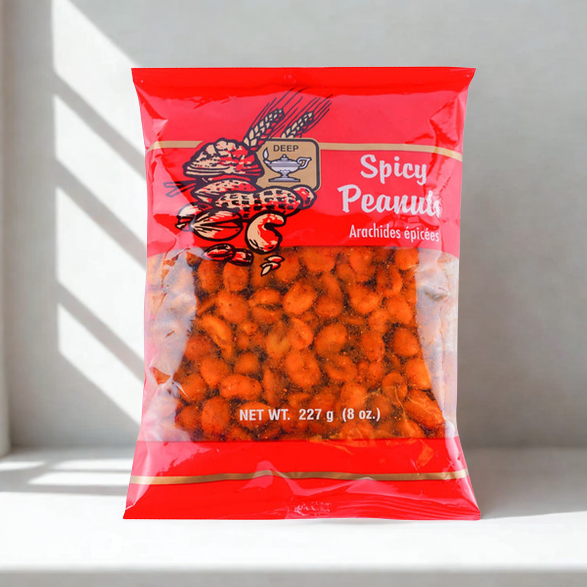 Deep MN Spicy Peanuts 8 Oz.