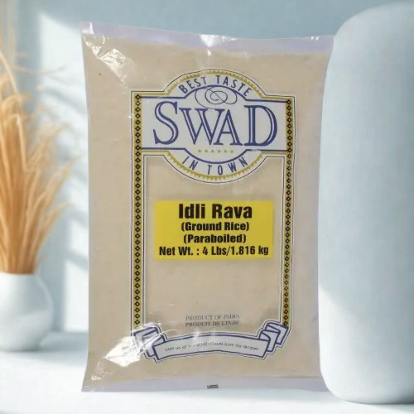 Swad Idli Rava Preboiled 4 Lb.