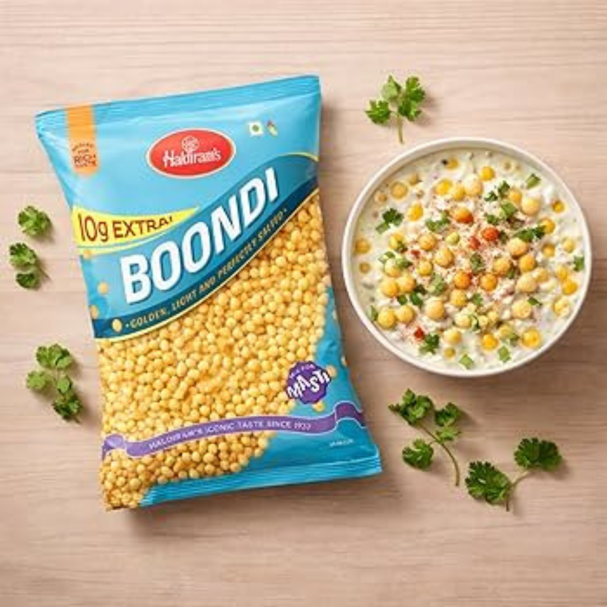 Haldiram Boondi Plain 400 Gm.