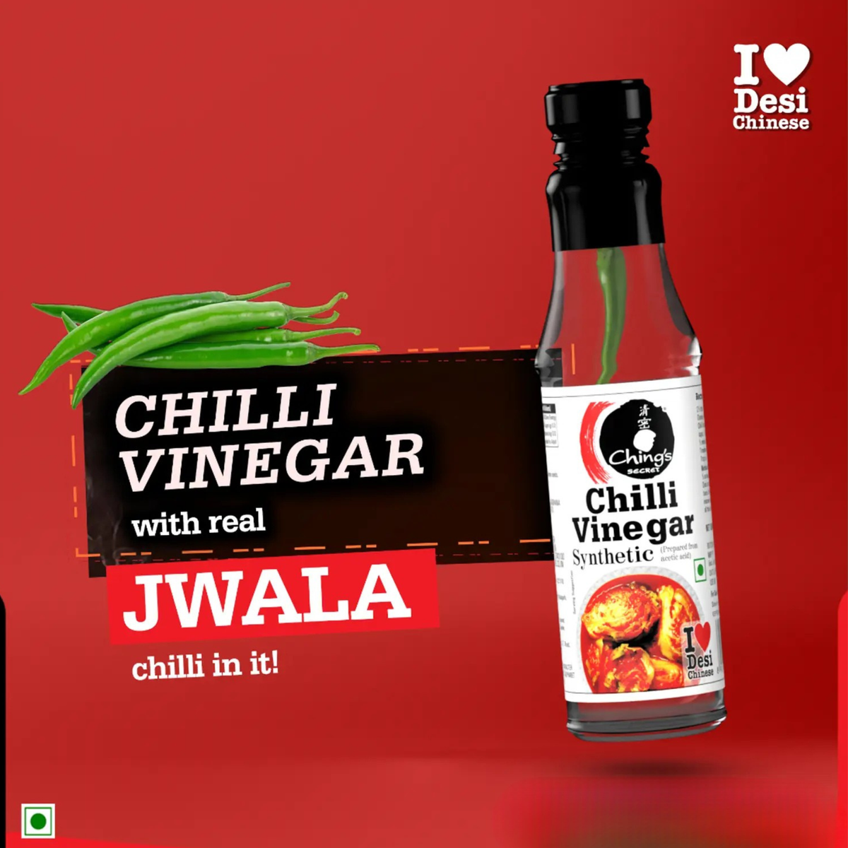 Ching's Chilli Vinegar 170 ml.