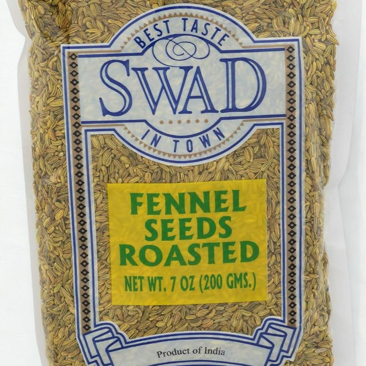 Swad Fennel Seeds (Roasted) 7 Oz.