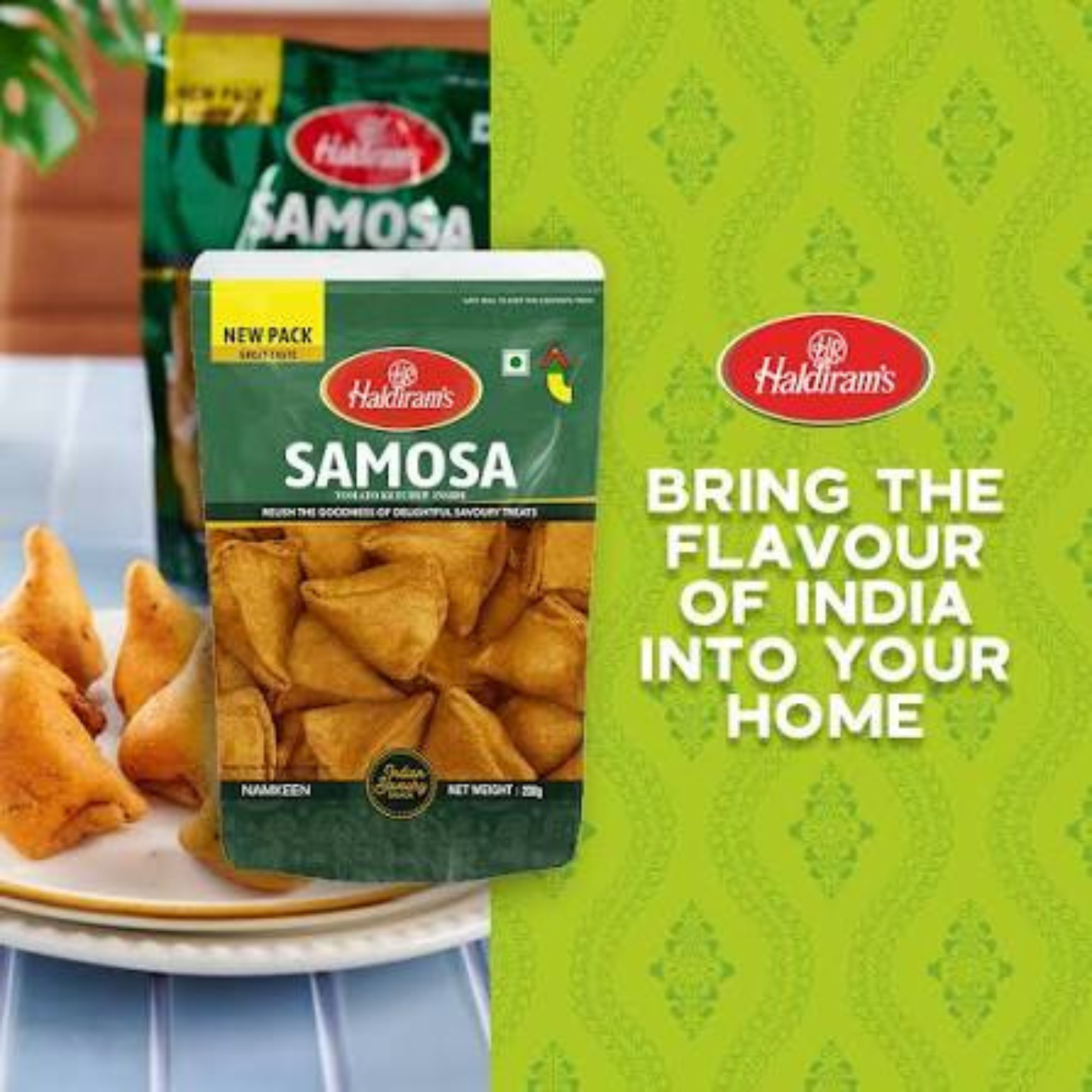 Haldiram Samosa 7.06 Oz.