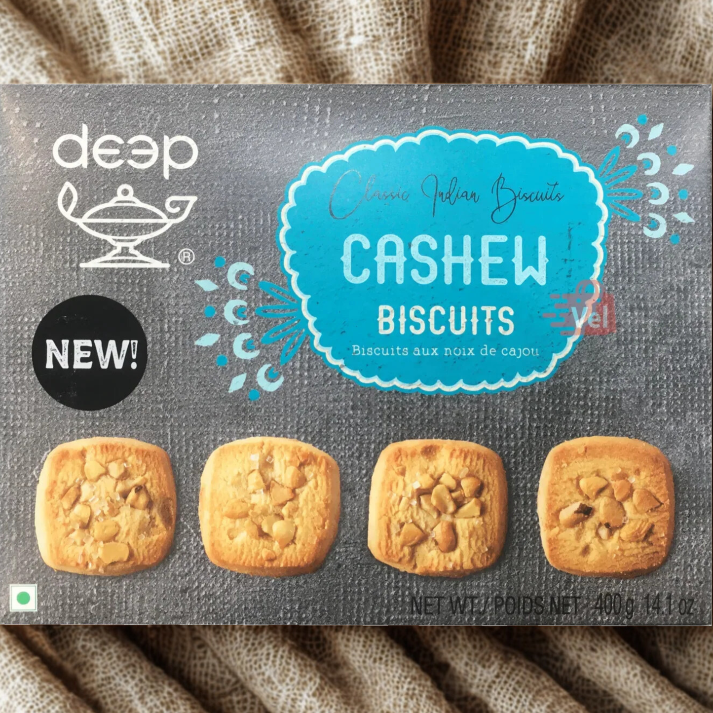 Deep Cashew Biscuits 400 Gm.