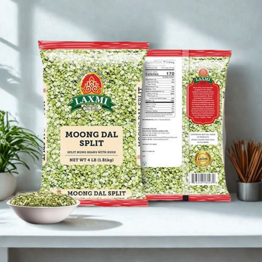 Laxmi Moong Dal Split 4 Lb.